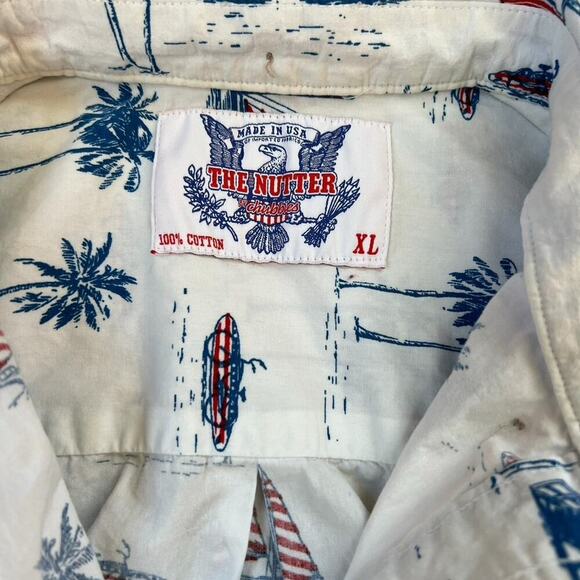 The Nutter men’s size XL, quarter button, short sleeve shirt - Picture 6 of 6